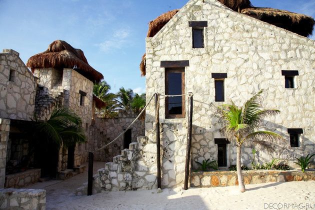 Курортный дом-отель на мексиканском побережье